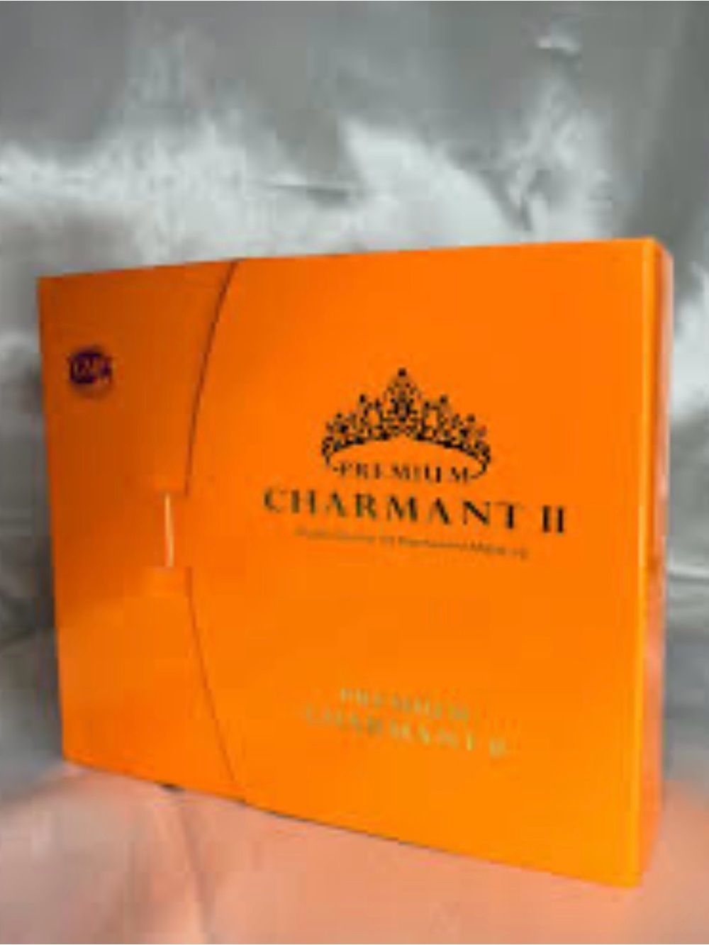 Harman Charmant II Orange Premium Box with Black Logo